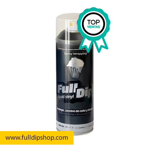 Full Dip Negro Metalizado Vinilo Líquido